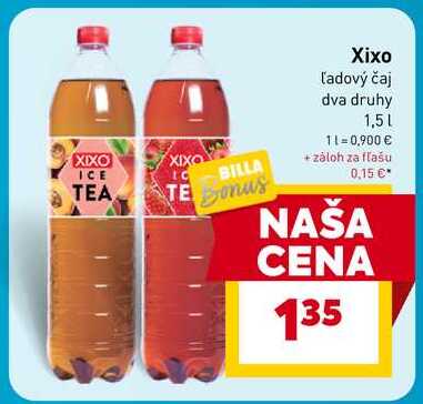 Xixo Ľadový čajový nápoj 1,5l