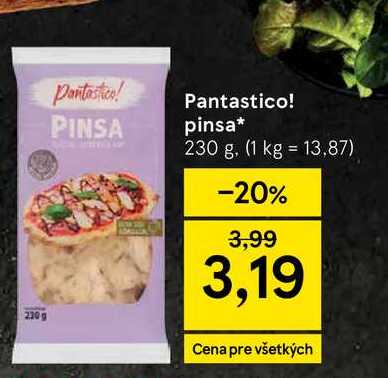 Pantastico! pinsa 230 g