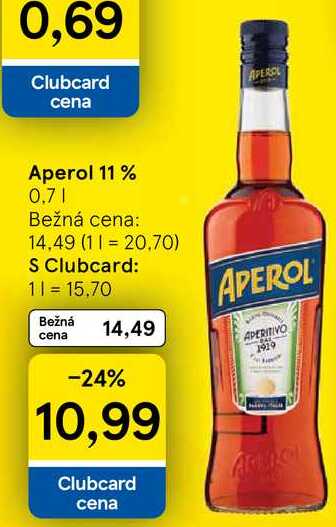 Aperol 11 % 0.7l