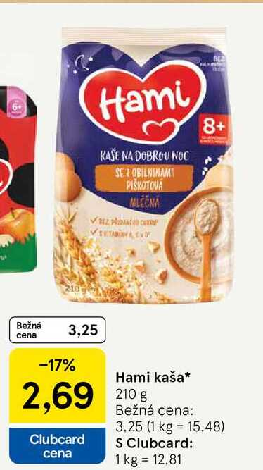 Hami kaša 210g