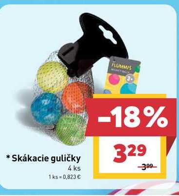 Skákacie guličky 4 ks