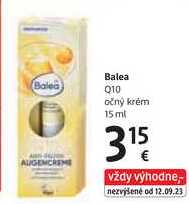 Balea Q10 očný krém, 15 ml