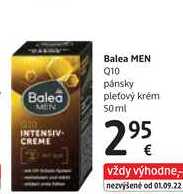 Balea MEN Q10 pánsky pleťový krém, 50 ml