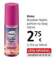 Balea Brazilian Nights parfum na vlasy, 100 ml