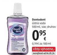 Dontodent ústna voda, 500 ml