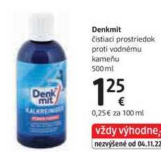 Denkmit čistiaci prostriedok proti vodnému kameňu, 500 ml