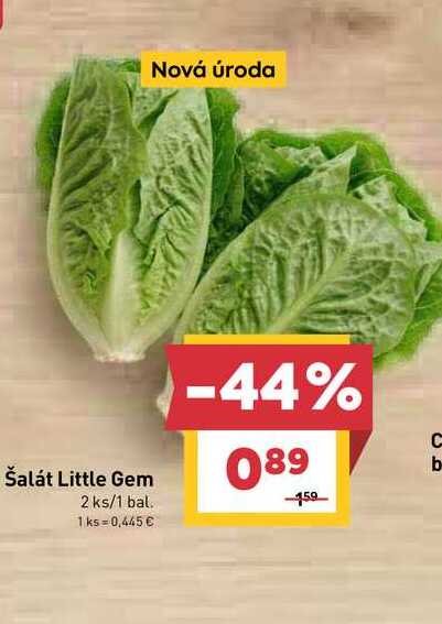 Šalát Little Gem 2 ks/1 bal.