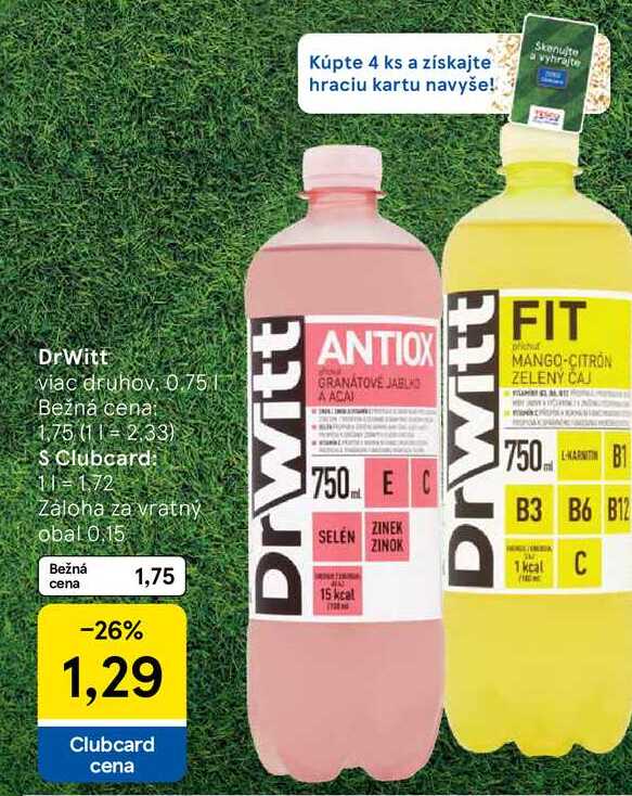 DrWitt viac druhov, 0.75l