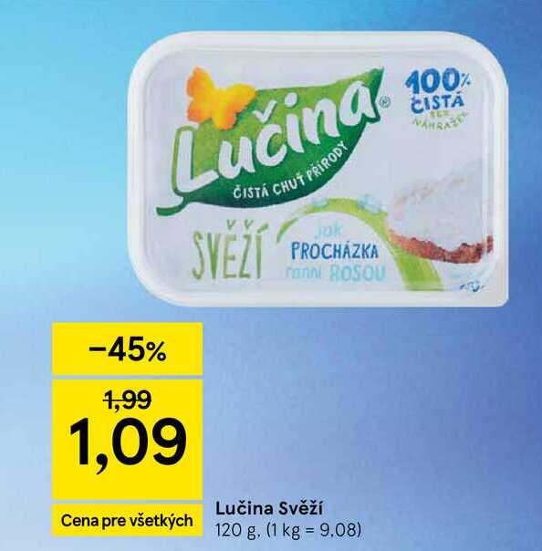 Lučina Svěží 120 g