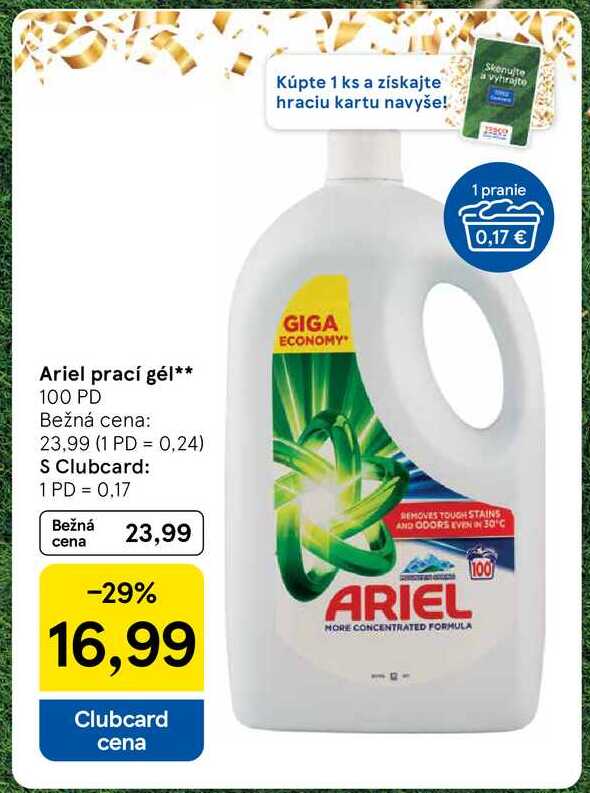 Ariel prací gél 100 PD