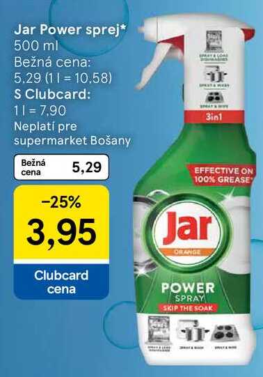Jar Power sprej 500 ml