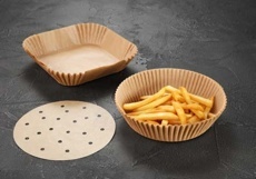 Papierová forma do fritézy guľatá/štvorcová DELÍCIA