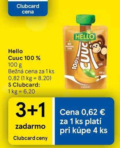 Hello Cuuc 100 % 100 g