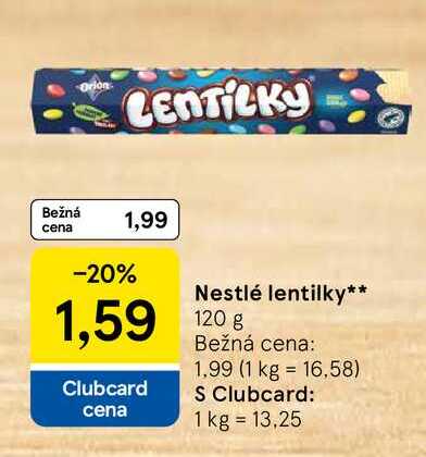 Nestlé Lentilky 120 g