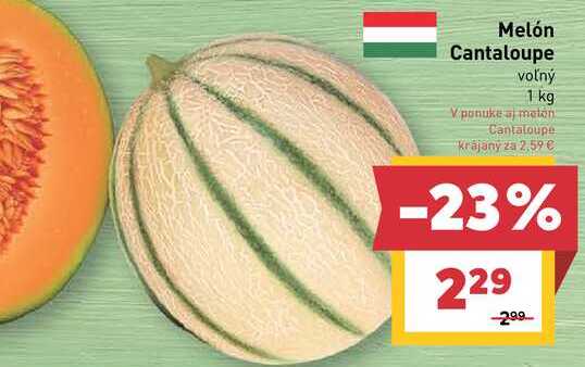 Melón Cantaloupe voľný 1 kg