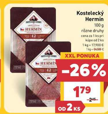 Kostelecký Hermín 100 g