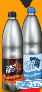 Crazy Wolf Energetický nápoj