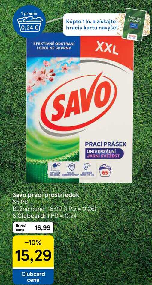Savo prací prostriedok 65 PD