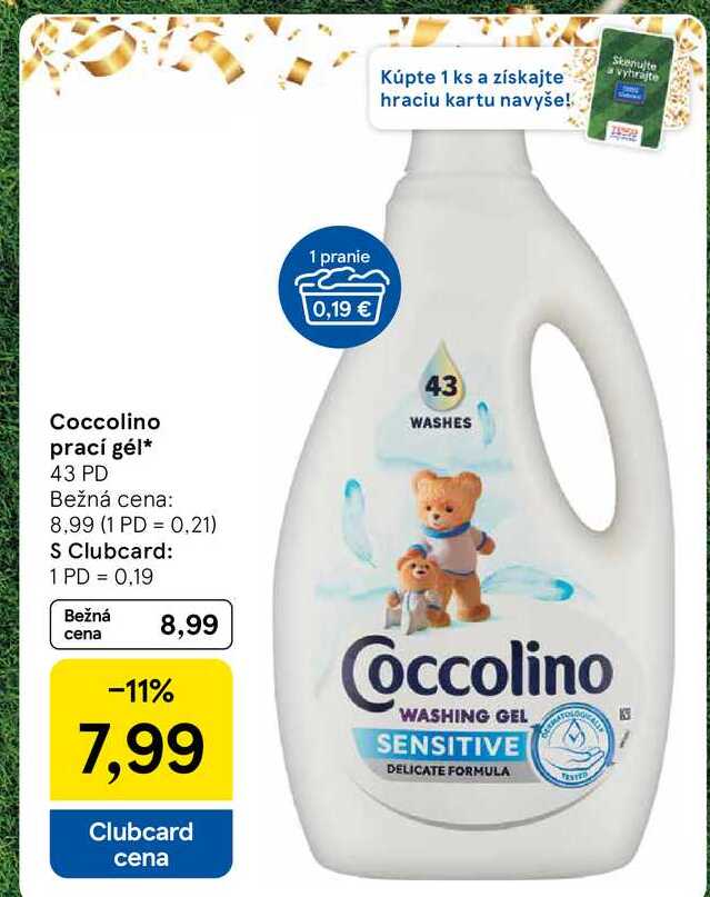 Coccolino prací gél 43 PD