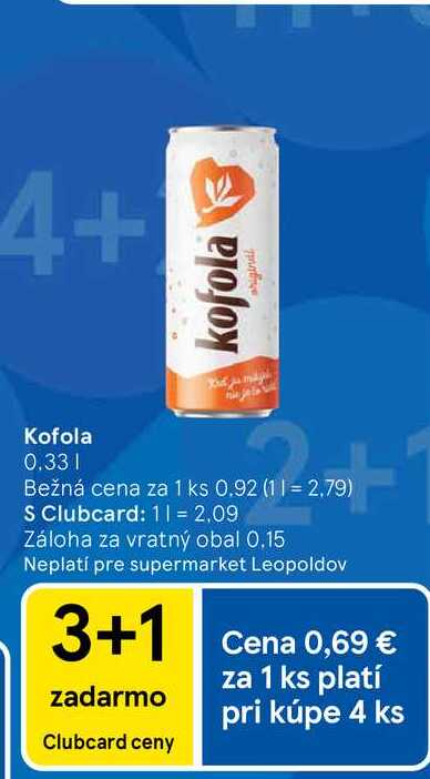 Kofola 0.33L