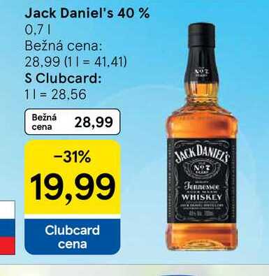 Jack Daniel's 40% 0,7l