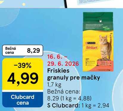 Friskies Junior pre mačky 1,7 kg