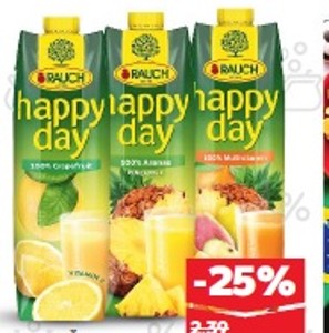 Happy Day Šťava 100 %