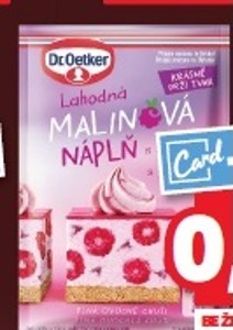 Dr.Oetker Náplň