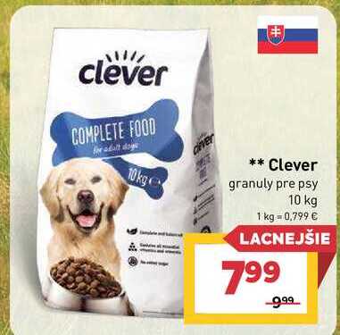 Clever granuly pre psy 10 kg