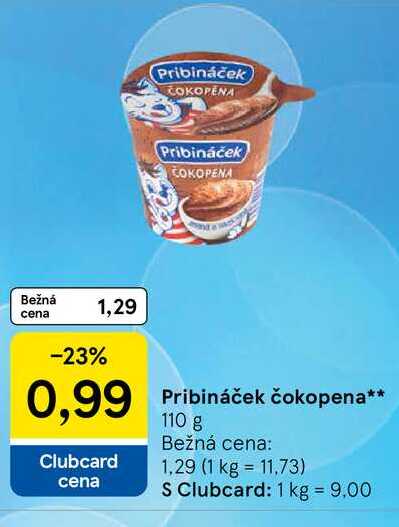 Pribináček čokopena 110 g