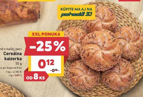 Cereálna kaizerka 55 g