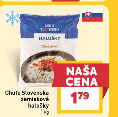 Chute Slovenska zemiakové halušky 1 kg