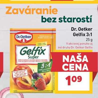 Dr. Oetker Gelfix 3:1 25 g