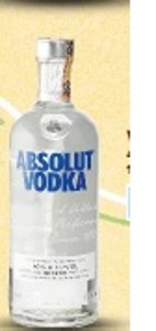 Absolut Vodka alk. v akcii