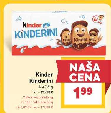 Kinder čokoláda 50 g