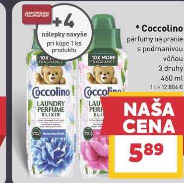 Coccolino parfumy na pranie s podmanivou vôňou 3 druhy 460 ml