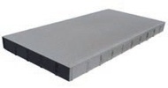 Terrazza Grande, latte, granito, white-shadow 80 x 40 x 5,5 cm
