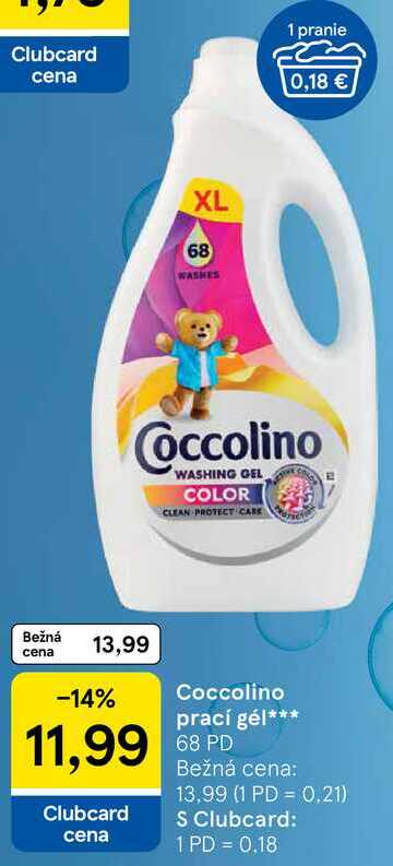 Coccolino prací gél 68PD