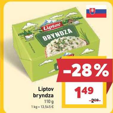 Liptov bryndza 110 g