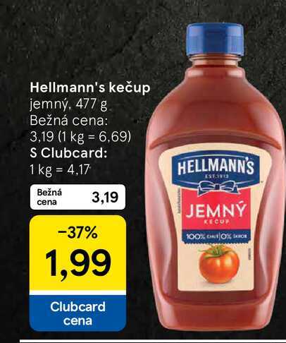 Hellmann's kečup jemný, 477 g
