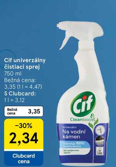 Cif univerzálny čistiaci sprej 750 ml