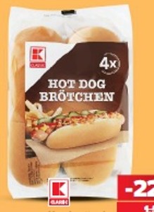 K-Classic Hot dog žemle