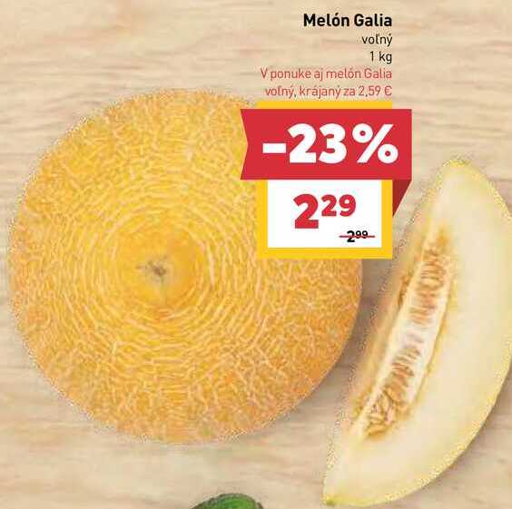 Melón Galia voľný 1 kg