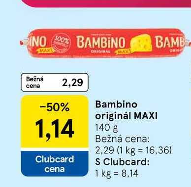 Bambino originál MAXI 140 g