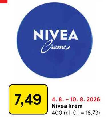 Nivea krém 400 ml