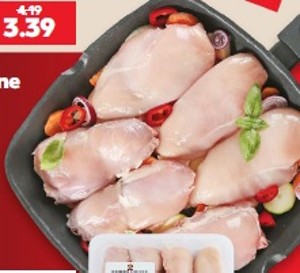 Farmárske kuracie rezne a stehná
