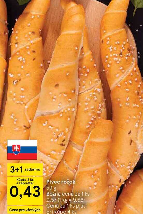 Pivec rožok 59 g 