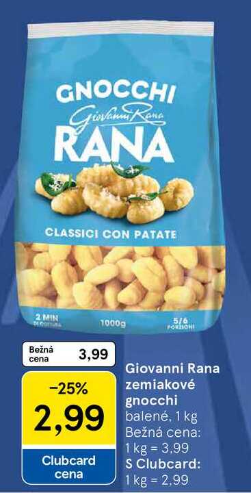 Giovanni Rana zemiakové gnocchi 1 kg