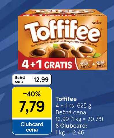 Toffifee 5x125g, 625 g