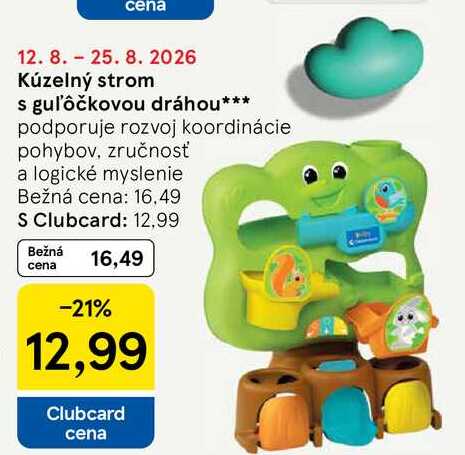 Kúzelný strom s guľôčkovou dráhou